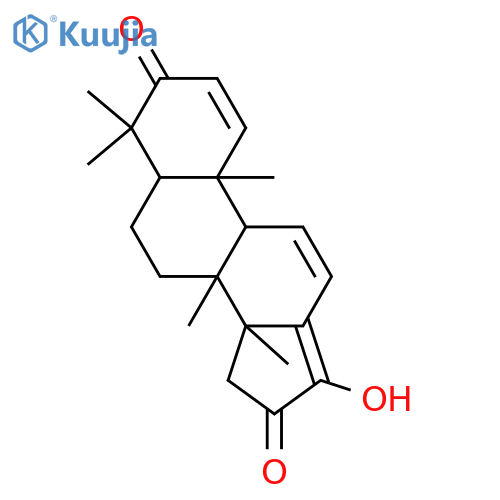 17-Hydroxy-1,11,13(17)-mansumbinatriene-3,16-dione structure