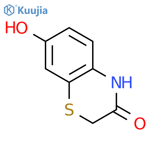 2H-1,4-Benzothiazin-3(4H)-one,7-hydroxy- structure