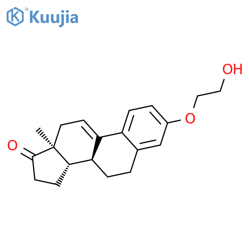 ESTRA-1,3,5(10),9(11)-TETRAEN-17-ONE, 3-(2-HYDROXYETHOXY)- structure