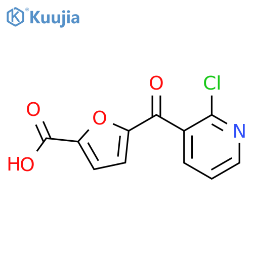 5-(2-Chloronicotinoyl)-2-furoic acid structure