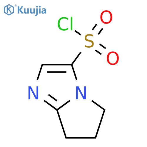 6,7-Dihydro-5H-pyrrolo1,2-Aimidazole-3-sulphonyl Chloride structure