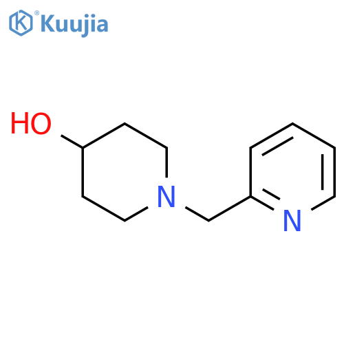 1-(2-Pyridinylmethyl)-4-piperidinol structure