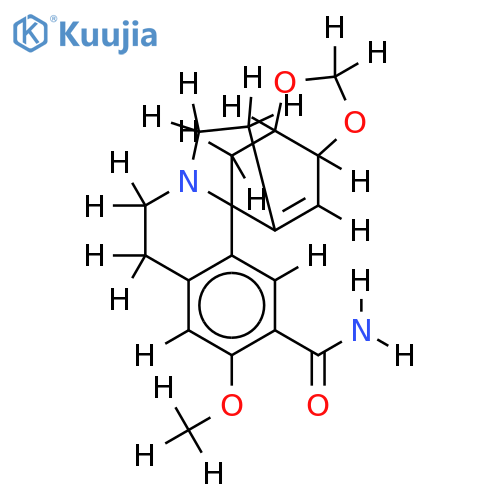 15-carboxamido-3-demethoxy-2alpha,3alpha-methylenedioxyerythroculine structure