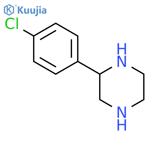 2-(4-Chlorophenyl)piperazine structure