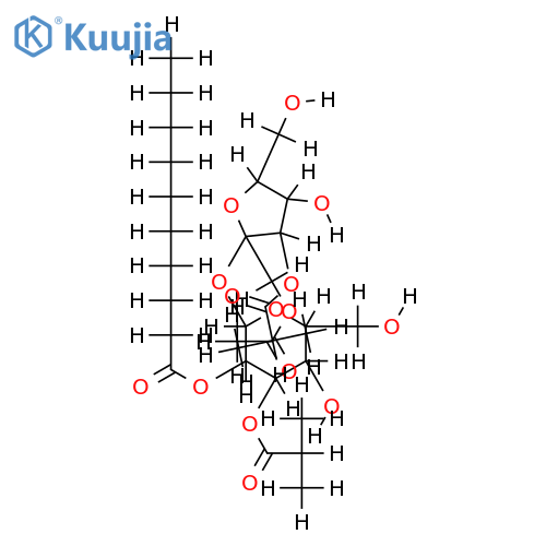 1'-O-acetyl-2-O-decanoyl-3,3'-di-O-isobutyrylsucrose structure