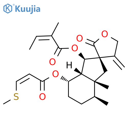 Bakkenolide IIIa structure