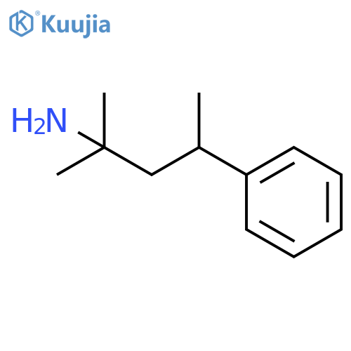 2-methyl-4-phenylpentan-2-amine structure