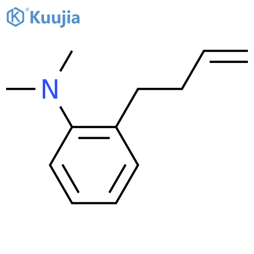 2-(But-3-en-1-yl)-N,N-dimethylaniline structure