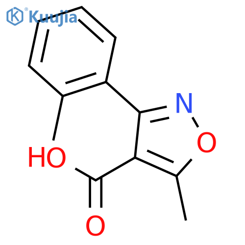 5-methyl-3-(o-tolyl)isoxazole-4-carboxylic acid structure