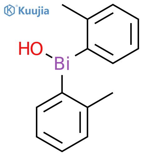 BISMUTHINE, HYDROXYBIS(2-METHYLPHENYL)- structure