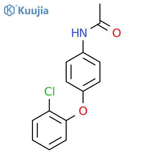 N-(4-(2-Chlorophenoxy)phenyl)acetamide structure