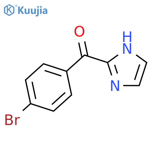 (4-Bromophenyl)(1H-imidazol-2-yl)methanone structure
