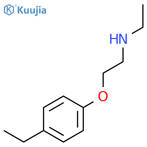 N-Ethyl-2-(4-ethylphenoxy)ethanamine Hydrochloride structure