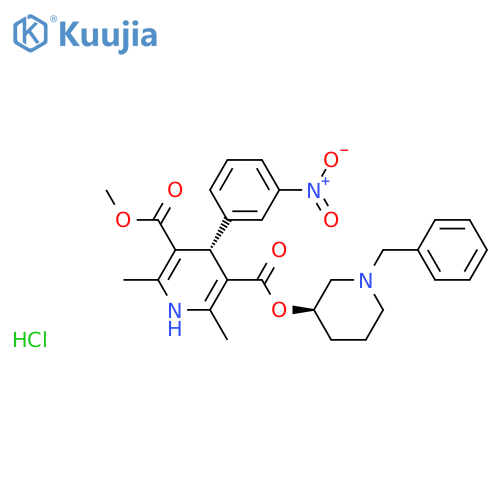 (R,S)(S,R)-Benidipine Hydrochloride structure