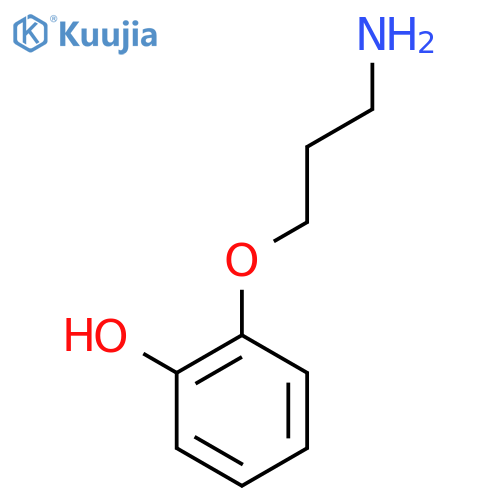 2-(3-aminopropoxy)phenol structure