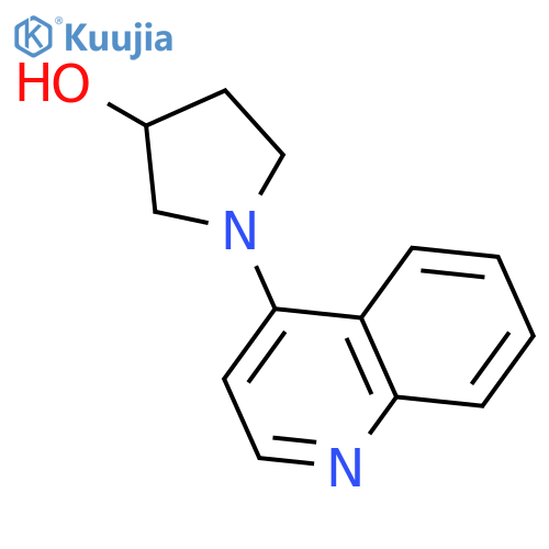 1-(quinolin-4-yl)pyrrolidin-3-ol structure