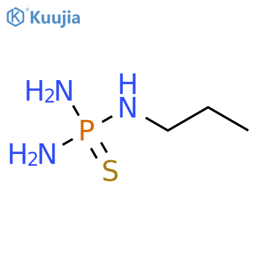 N-Propylphosphorothioic triamide structure