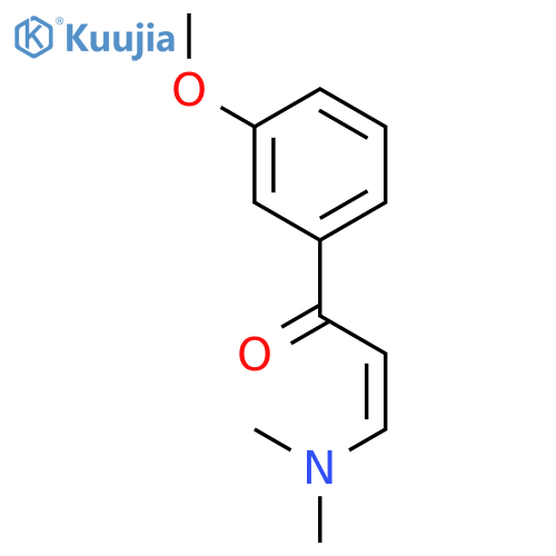 2-PROPEN-1-ONE, 3-(DIMETHYLAMINO)-1-(3-METHOXYPHENYL)-, (2Z)- structure