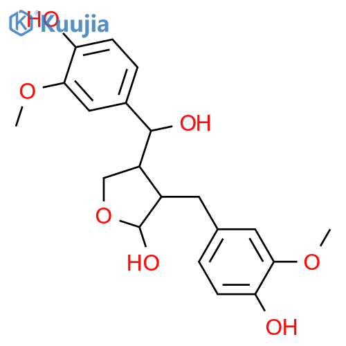 9,9'-Epoxy-8,8'-lignan-3,3',4,4',7,9'-hexol; (7S,8R,8'R,9'S)-form, 3,3'-Di-Me ether structure