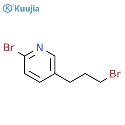 2-bromo-5-(3-bromopropyl)pyridine structure