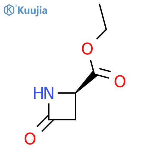 2-Azetidinecarboxylicacid,4-oxo-,ethylester,(R)-(9CI) structure