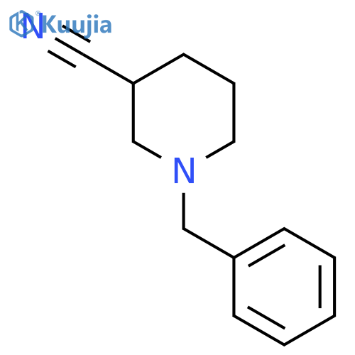 1-Benzylpiperidine-3-carbonitrile structure