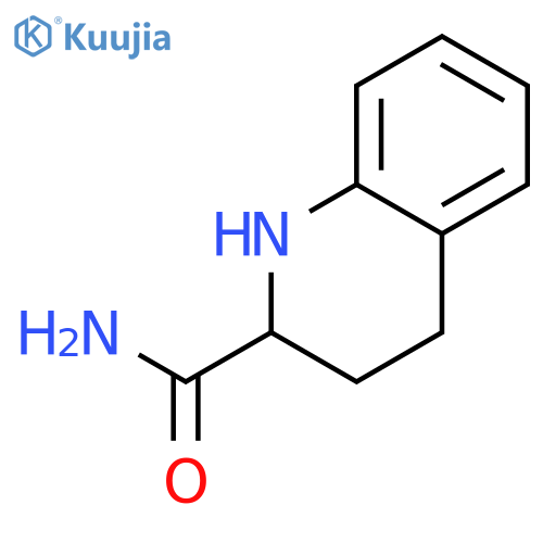 1,2,3,4-tetrahydroquinoline-2-carboxamide structure