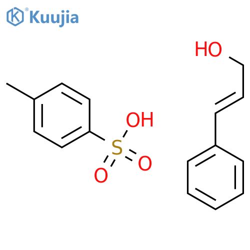 2-Propen-1-ol, 3-phenyl-, 4-methylbenzenesulfonate, (E)- structure