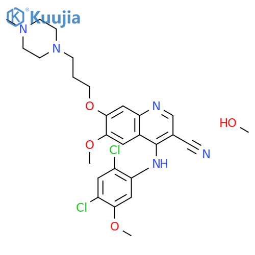 Bosutinib MethanoateDiscontinued, see B676095 structure