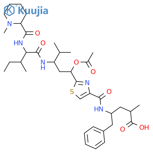 Pretubulysin D; 11R-Acetoxy, N16-de-Me structure