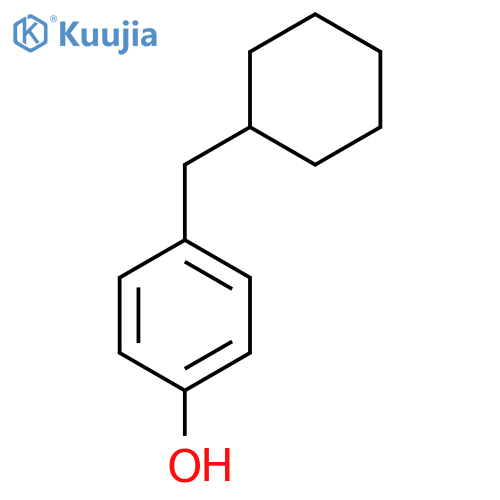 4-(Cyclohexylmethyl)phenol structure