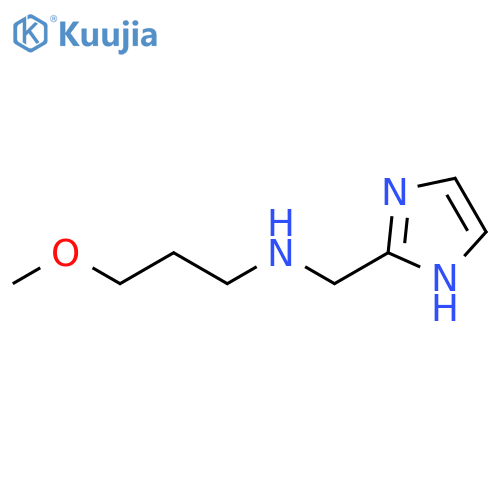 (1H-imidazol-2-yl)methyl(3-methoxypropyl)amine structure