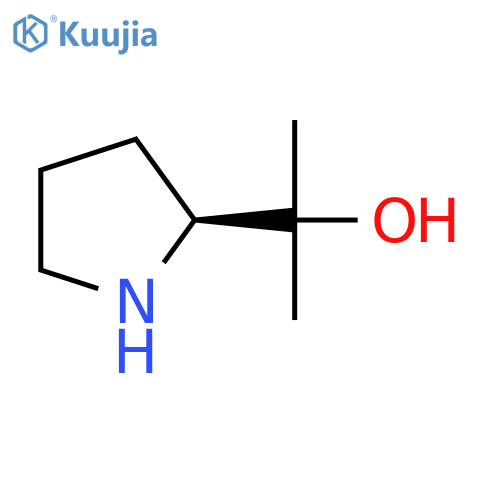 2-[(2S)-pyrrolidin-2-yl]propan-2-ol structure