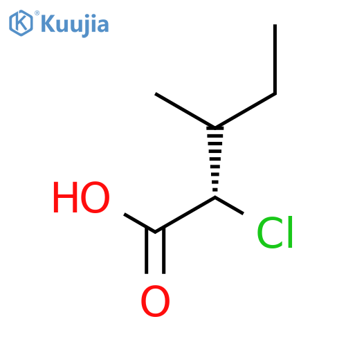 2-chloro-3-methylpentanoic acid structure
