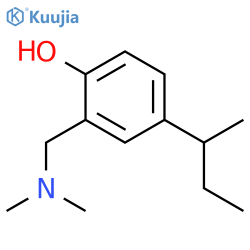 4-(sec-Butyl)-2-(dimethylamino)methylbenzenol structure
