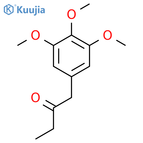 1-(3,4,5-Trimethoxyphenyl)butan-2-one structure