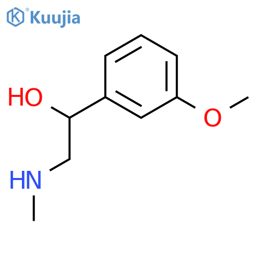 1-(3-Methoxyphenyl)-2-(methylamino)ethanol structure