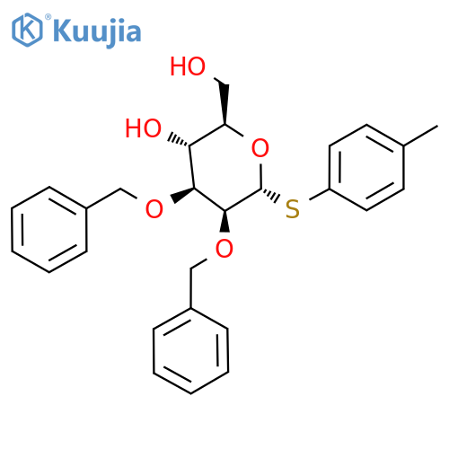 4-Methylphenyl 2,3-di-O-benzyl-1-thio-α-D-mannopyranoside structure