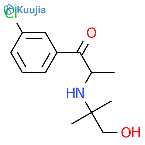 Hydroxybupropione structure