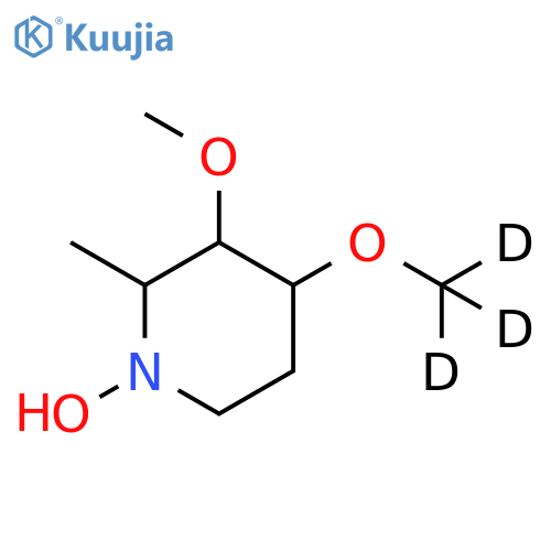 3,4-Dimethoxy-2-methylpyridine N-Oxide-d3 structure