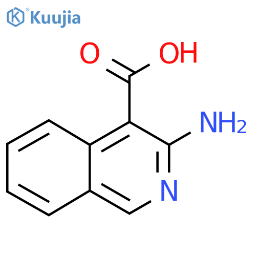 3-Aminoisoquinoline-4-carboxylic acid structure