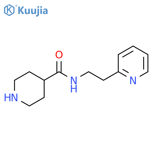 4-Piperidinecarboxamide, N-[2-(2-pyridinyl)ethyl]- structure