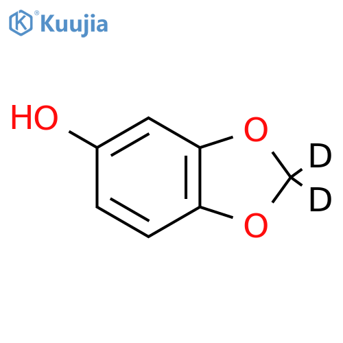 Sesamol-d2 structure
