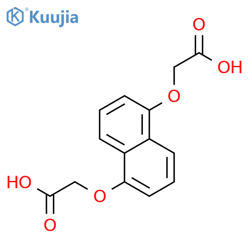 2,2'-Naphthalene-1,5-diylbis(oxy)diacetic Acid structure