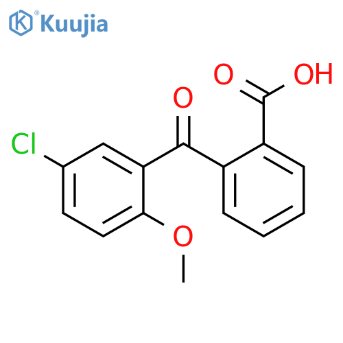 2-(3-Chloro-6-methoxybenzoyl)benzoic acid structure
