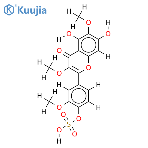 4'-O-Sulfate-Jaceidin structure