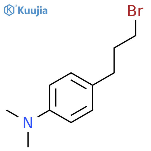 4-(3-bromopropyl)-N,N-dimethylaniline structure