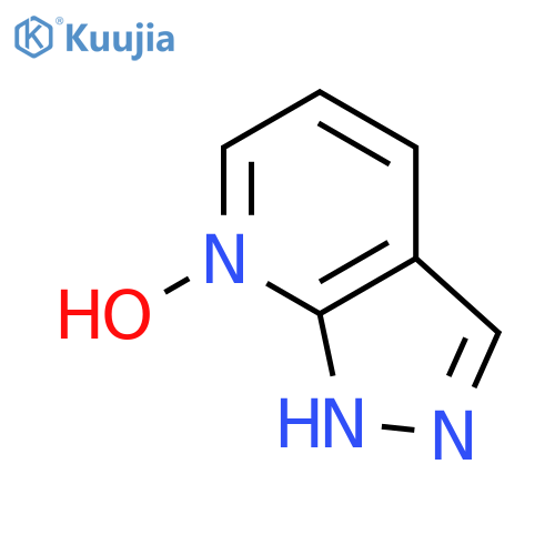 1H-Pyrazolo[3,4-b]pyridine 7-oxide structure
