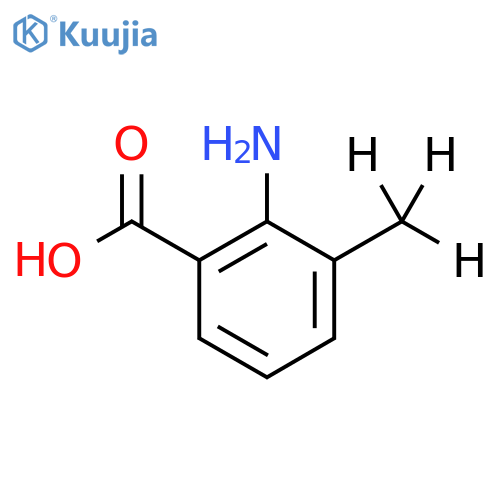 2-Amino-3-(methyl-d3)benzoic Acid structure