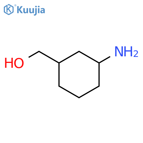 (3-aminocyclohexyl)methanol structure